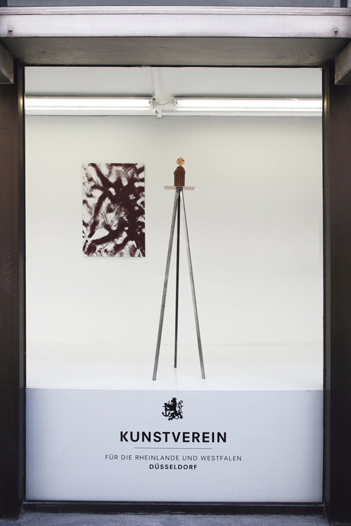 Katharina Marszewski, Installationsansicht im Kunstverein Duesseldorf